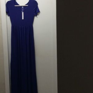 Royal Blue Maxi Dress